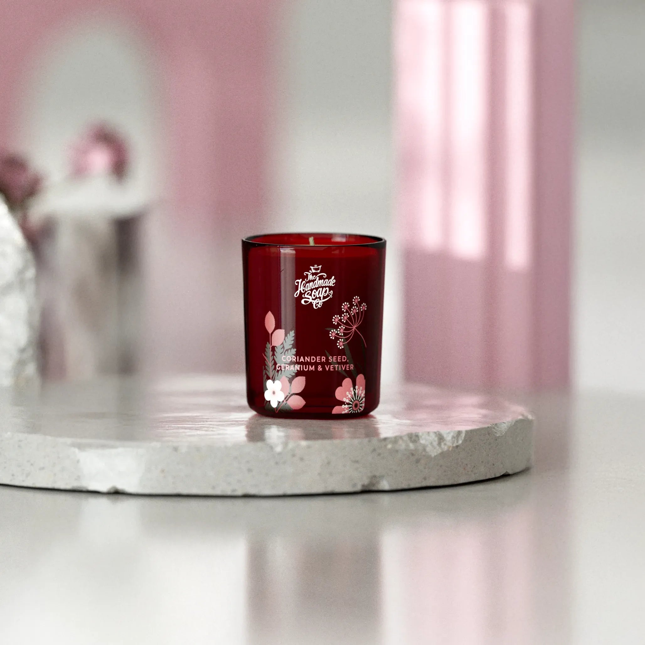 Candle + Diffuser Giftset - Coriander Seed, Geranium & Vetiver