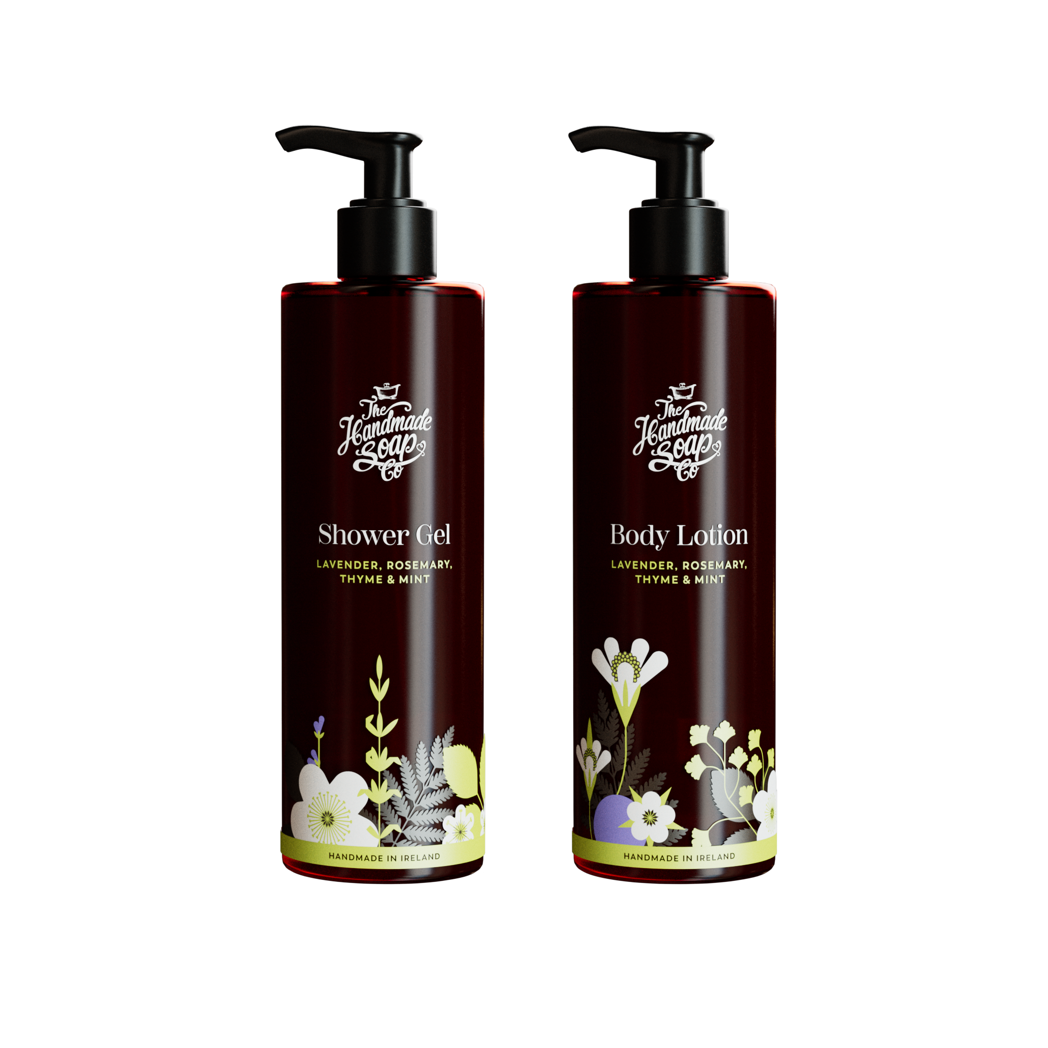 Body Duo - Lavender, Rosemary, Thyme, & Mint | 250ml x 2