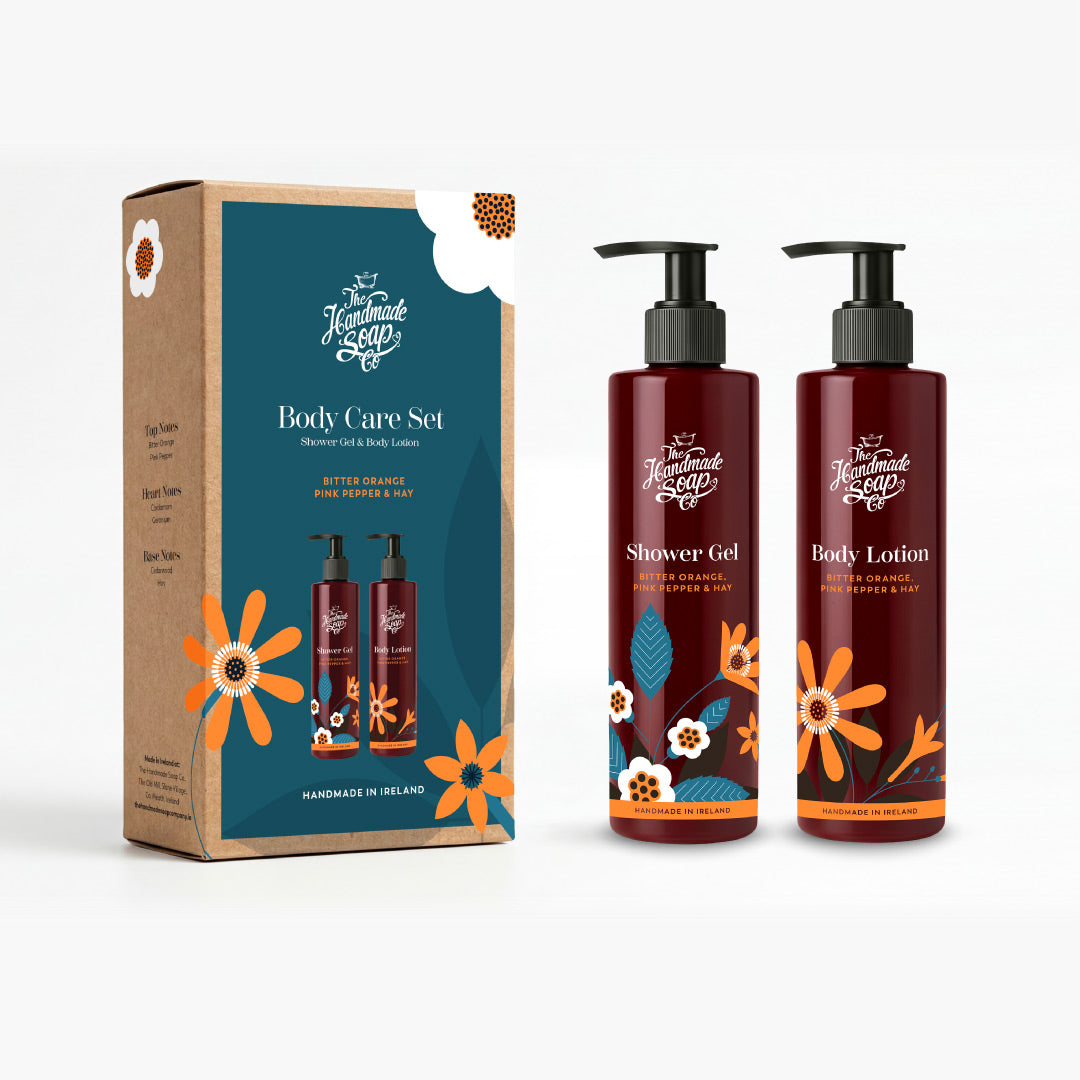 Body Care Set - Bitter Orange, Pink Pepper, & Hay | 250ml x 2