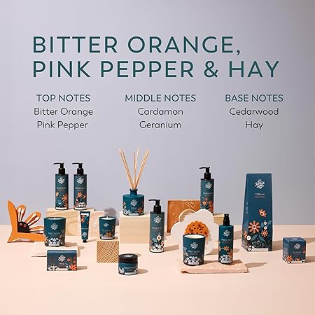 Handmade Soap - Bitter Orange & Pink Pepper | 100g