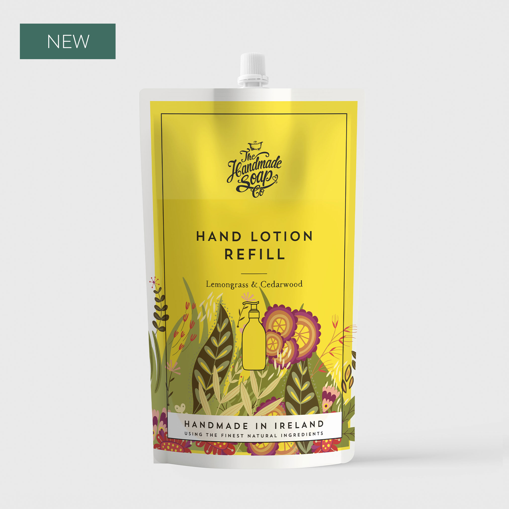 Hand Lotion Refill - Lemongrass & Cedarwood | 500ml (2024 Collection)