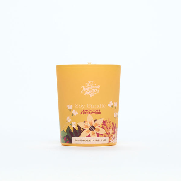 Scented Soy Candle - Lemongrass & Cedarwood | 70g