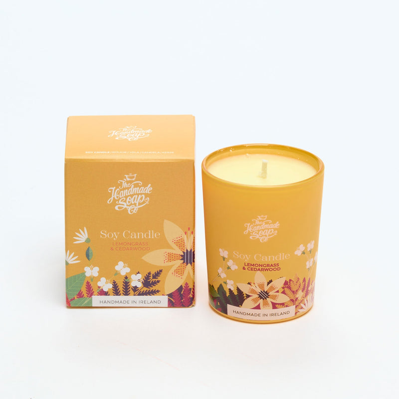 Scented Soy Candle - Lemongrass & Cedarwood | 70g