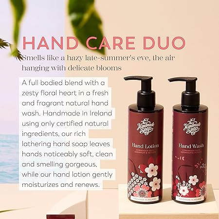 Hand Wash & Lotion Set - Coriander Seed, Geranium & Vetiver | 2 x 250ml