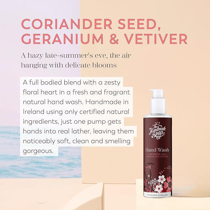 Hand Wash - Coriander Seed, Geranium & Vetiver | 100ml