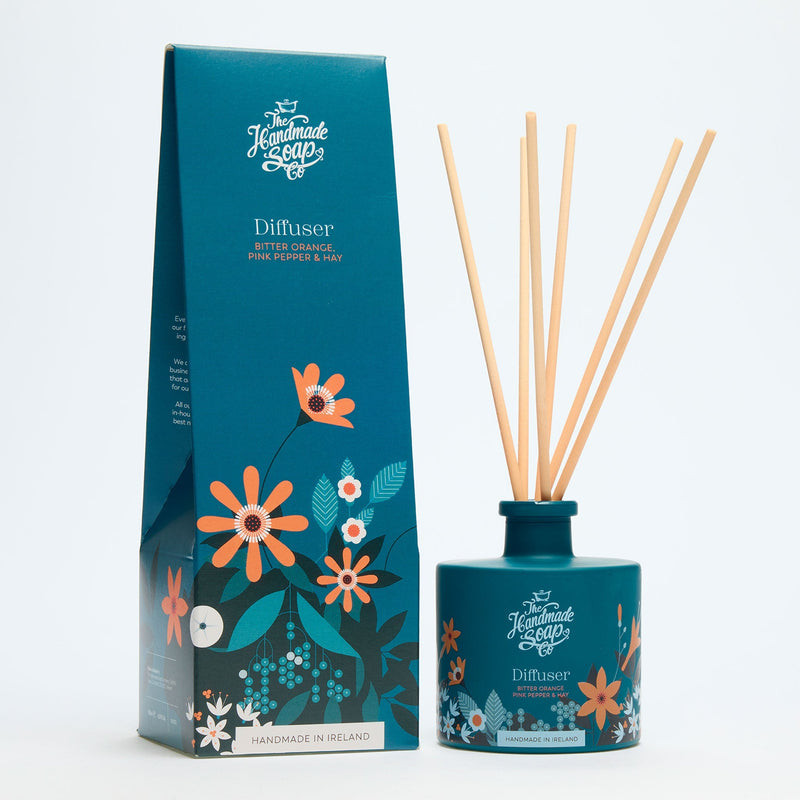 Reed Fragrance Diffuser - Bitter Orange, Pink Pepper & Hay | 200ml