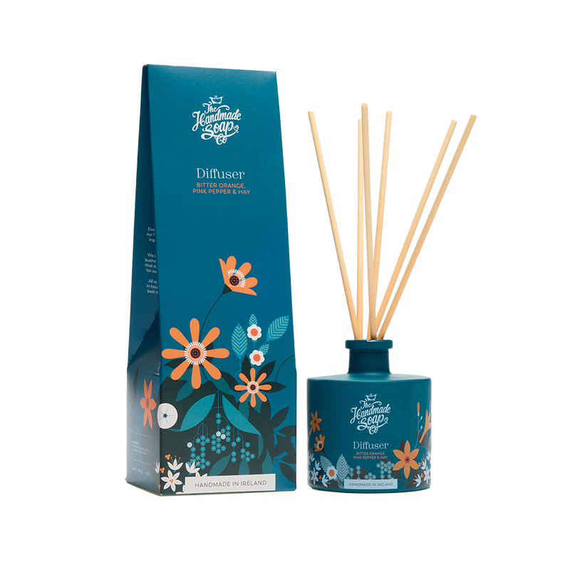 Reed Fragrance Diffuser - Bitter Orange, Pink Pepper & Hay | 200ml