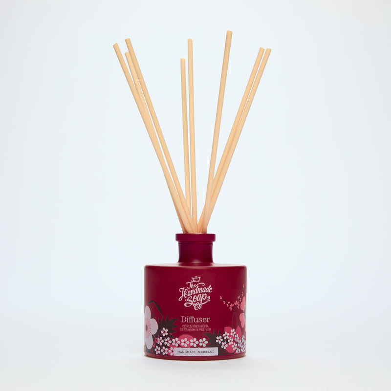 Reed Fragrance Diffuser - Coriander Seed, Geranium & Vetiver | 200ml