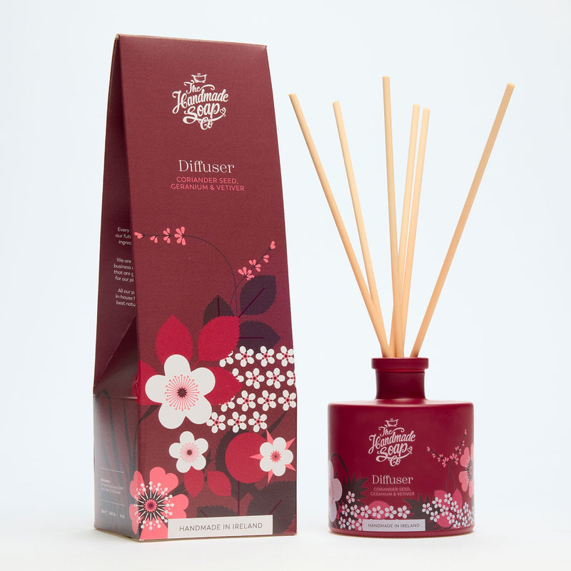 Reed Fragrance Diffuser - Coriander Seed, Geranium & Vetiver | 200ml