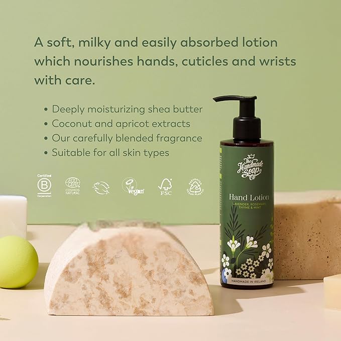 Hand Lotion - Lavender, Rosemary, Thyme & Mint | 100ml (2024 Collection)