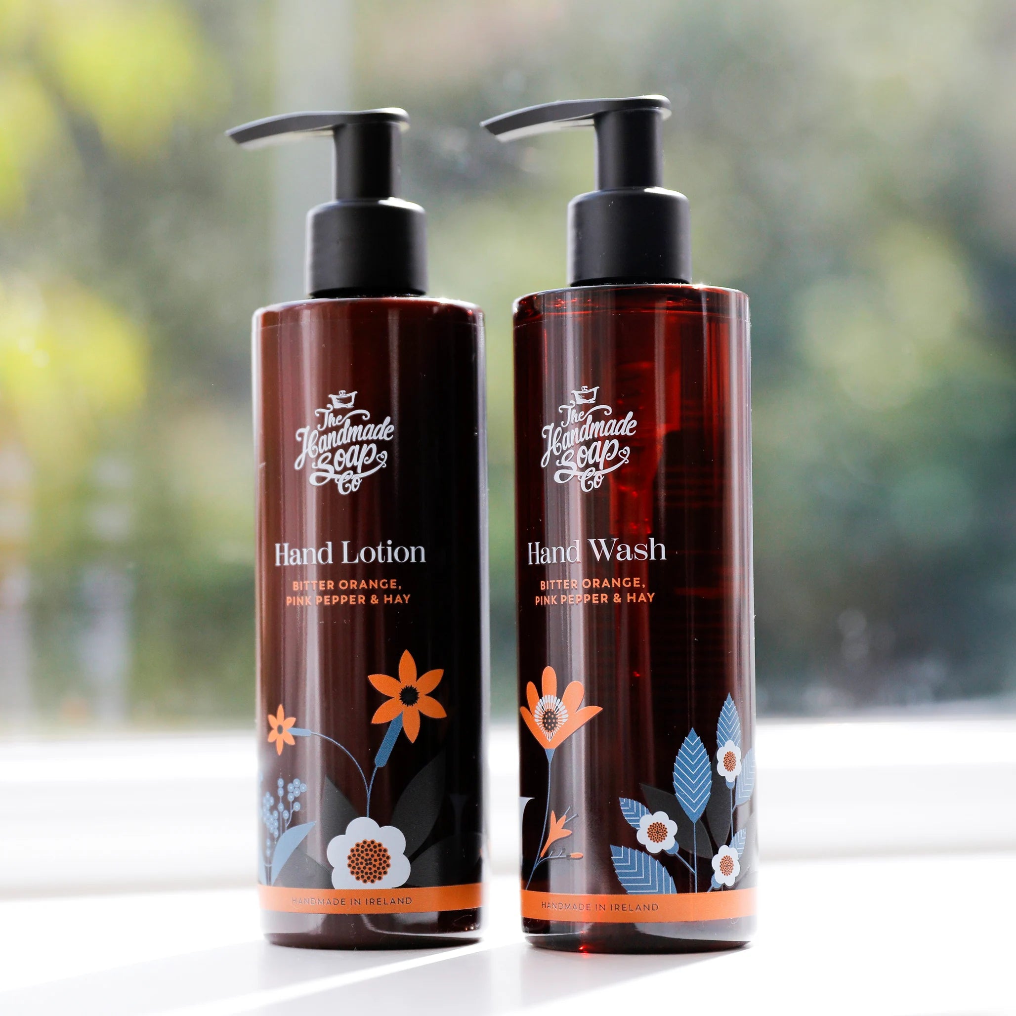 Hand Wash & Lotion Set - Bitter Orange, Pink Pepper & Hay | 250ml x 2
