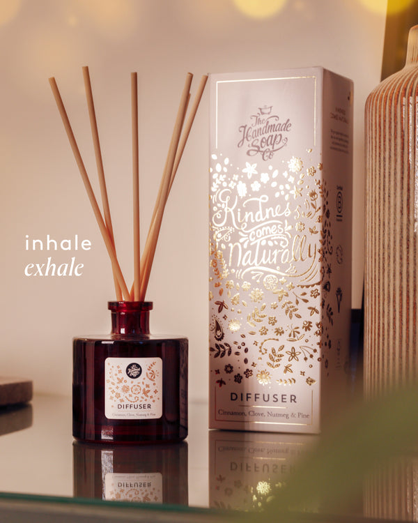 Limited Edition Reed Diffuser - Cinnamon, Clove, Nutmeg & Pine | 180ml