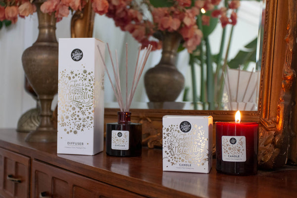 Limited Edition Reed Diffuser + Candle - Cinnamon, Clove, Nutmeg & Pine