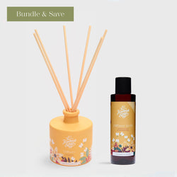 Fragrance Diffuser + Refill - Lemongrass & Cedarwood | 200ml + 150ml