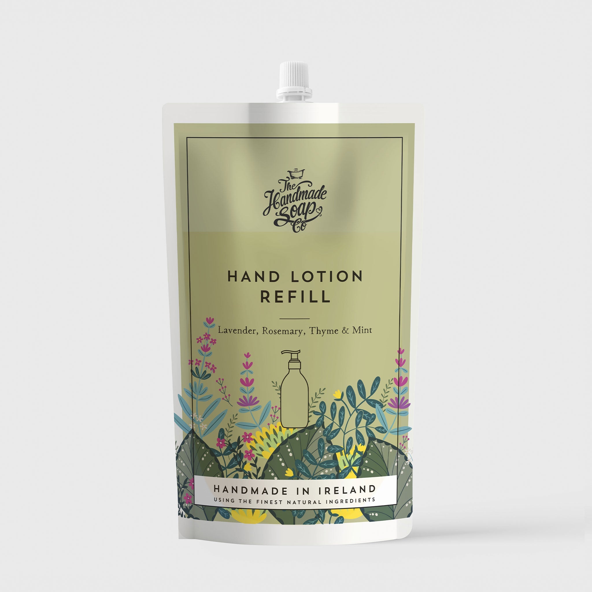 Hand Lotion Refill - Lavender, Rosemary, Thyme & Mint | 500ml (2024 Collection)