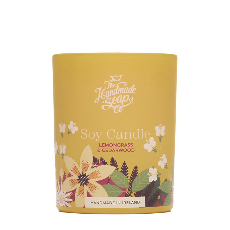 Scented Soy Candle - Lemongrass & Cedarwood | 160g