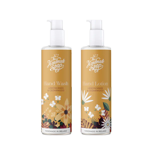 Hand Wash & Lotion Set - Lemongrass & Cedarwood | 100ml x 2