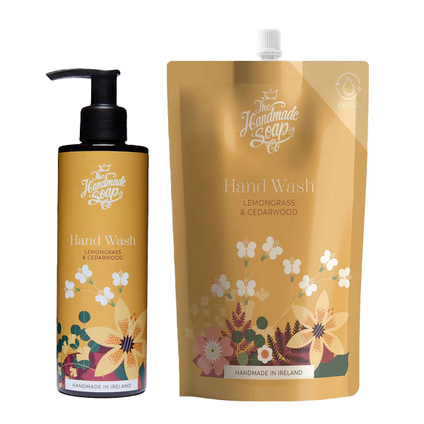 Hand Wash + Refill - Lemongrass & Cedarwood | 250ml + 500ml