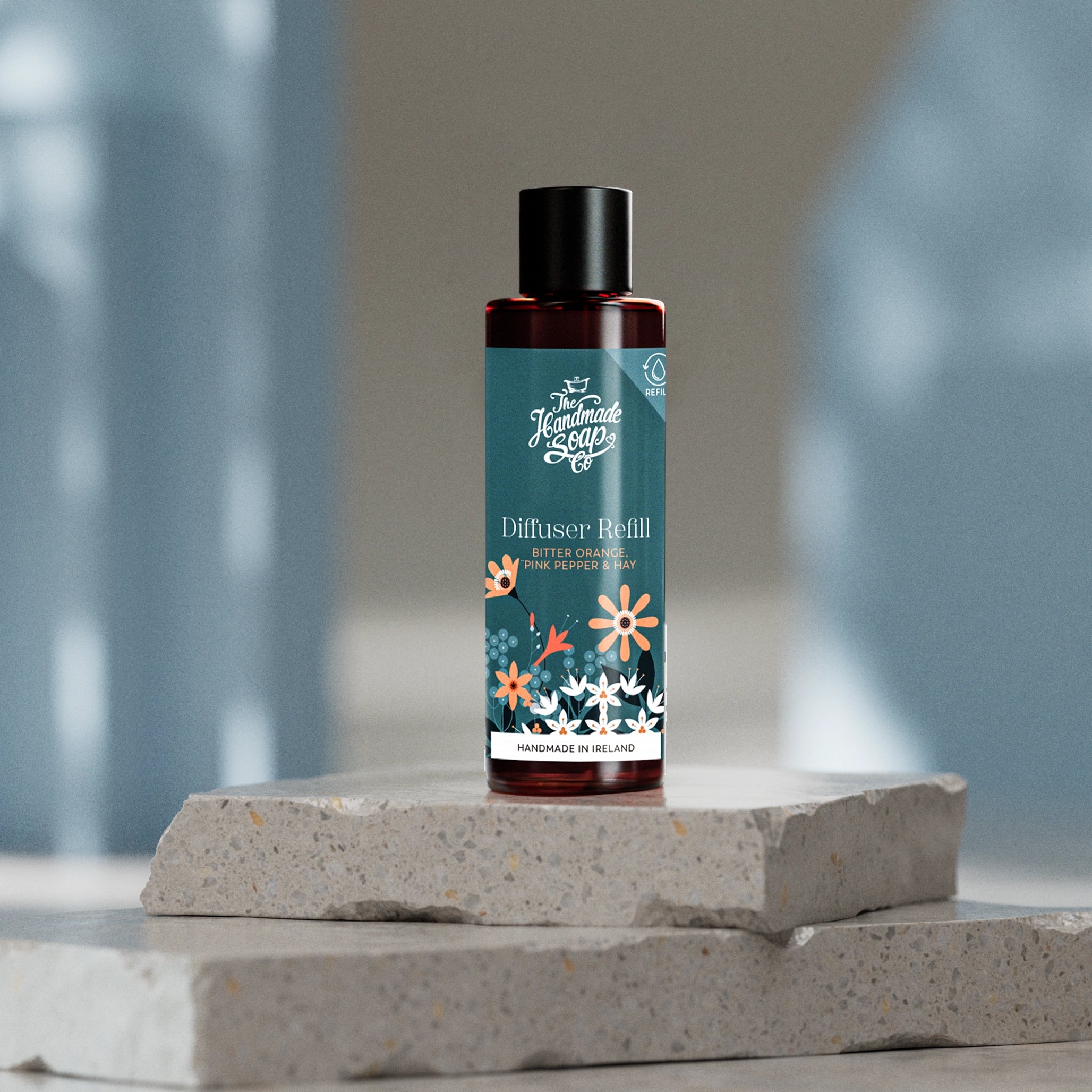 Reed Diffuser Refill Oil - Bitter Orange, Pink Pepper & Hay | 150ml