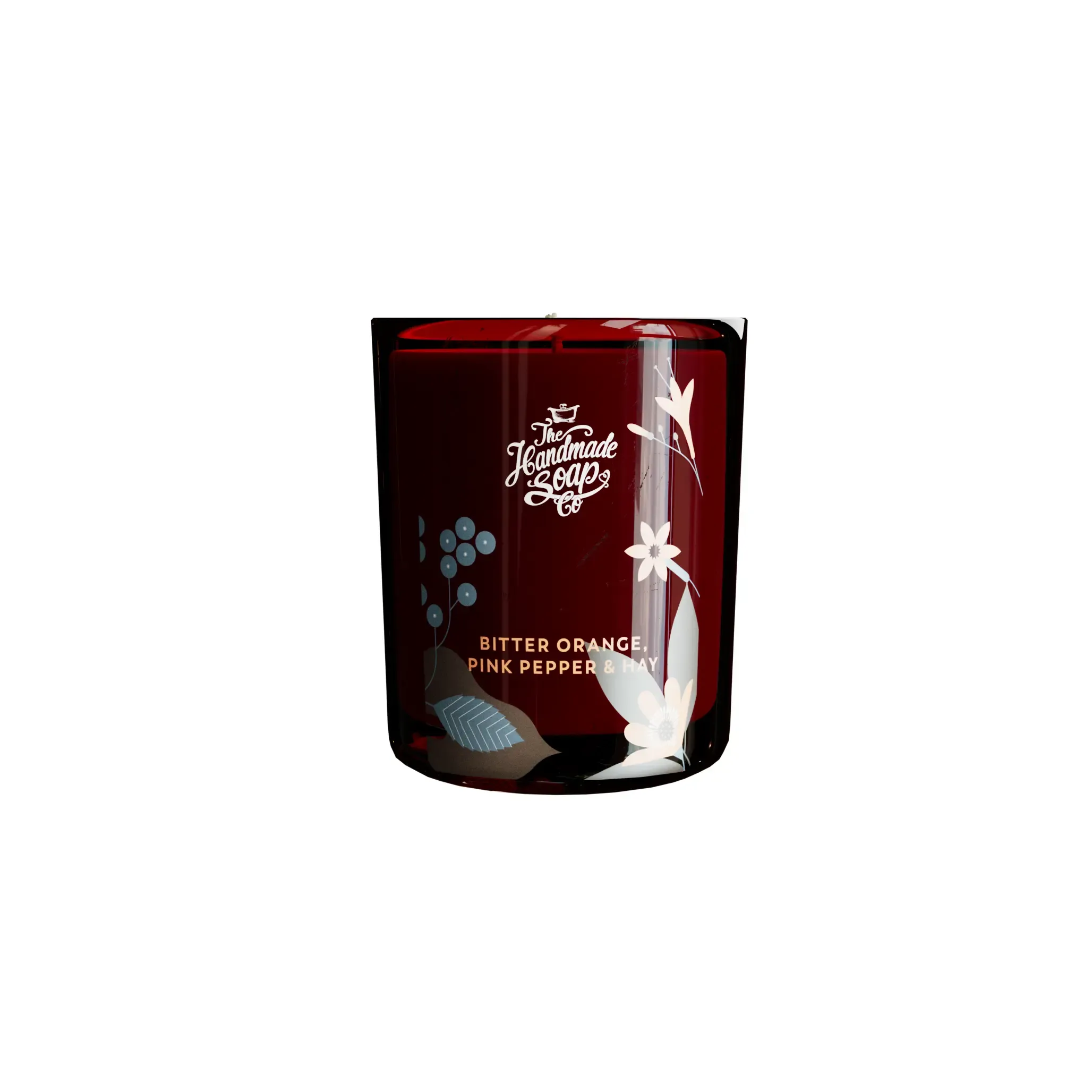 Scented Soy Candle - Bitter Orange, Pink Pepper & Hay | 70g