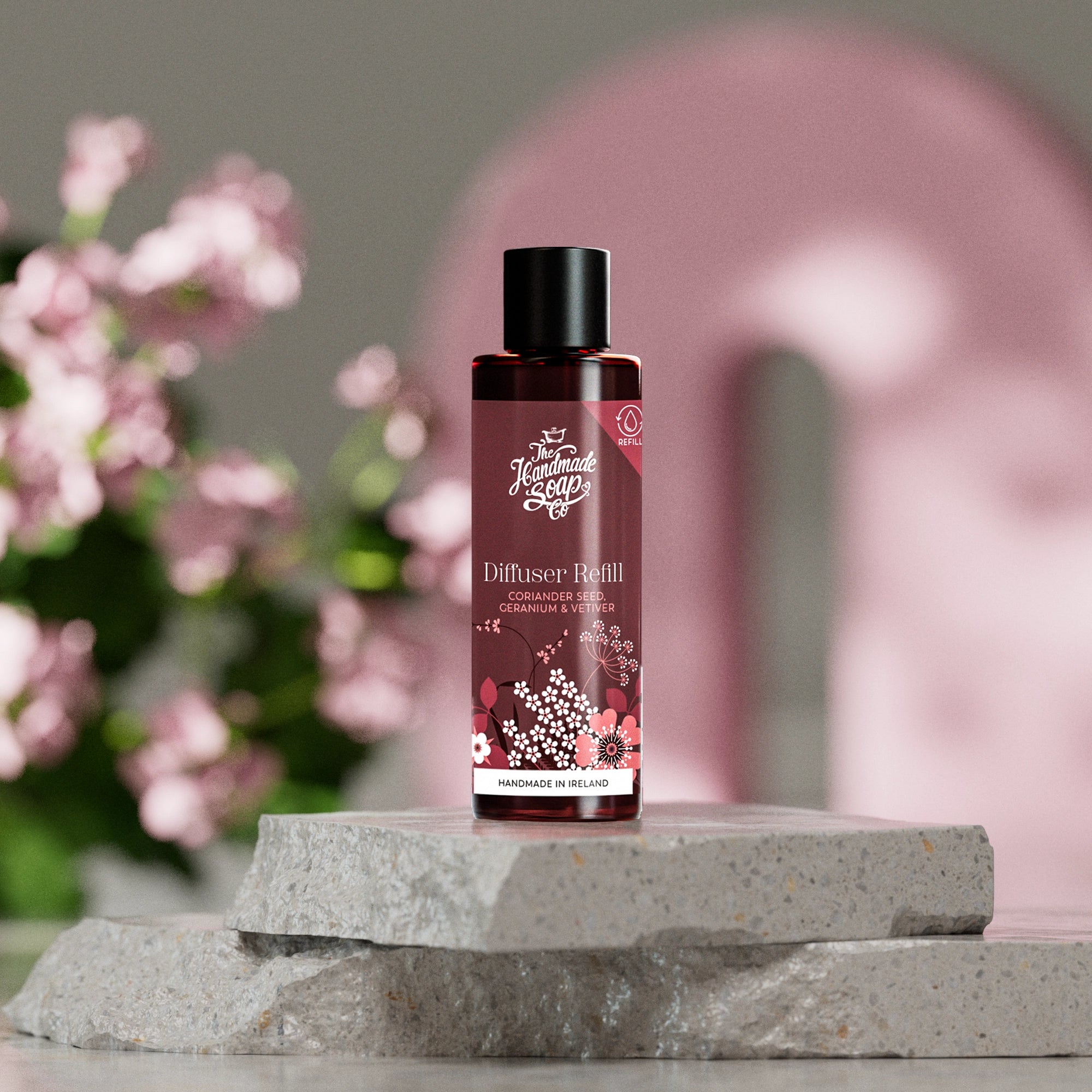Reed Diffuser Refill Oil - Coriander Seed, Geranium & Vetiver | 150ml