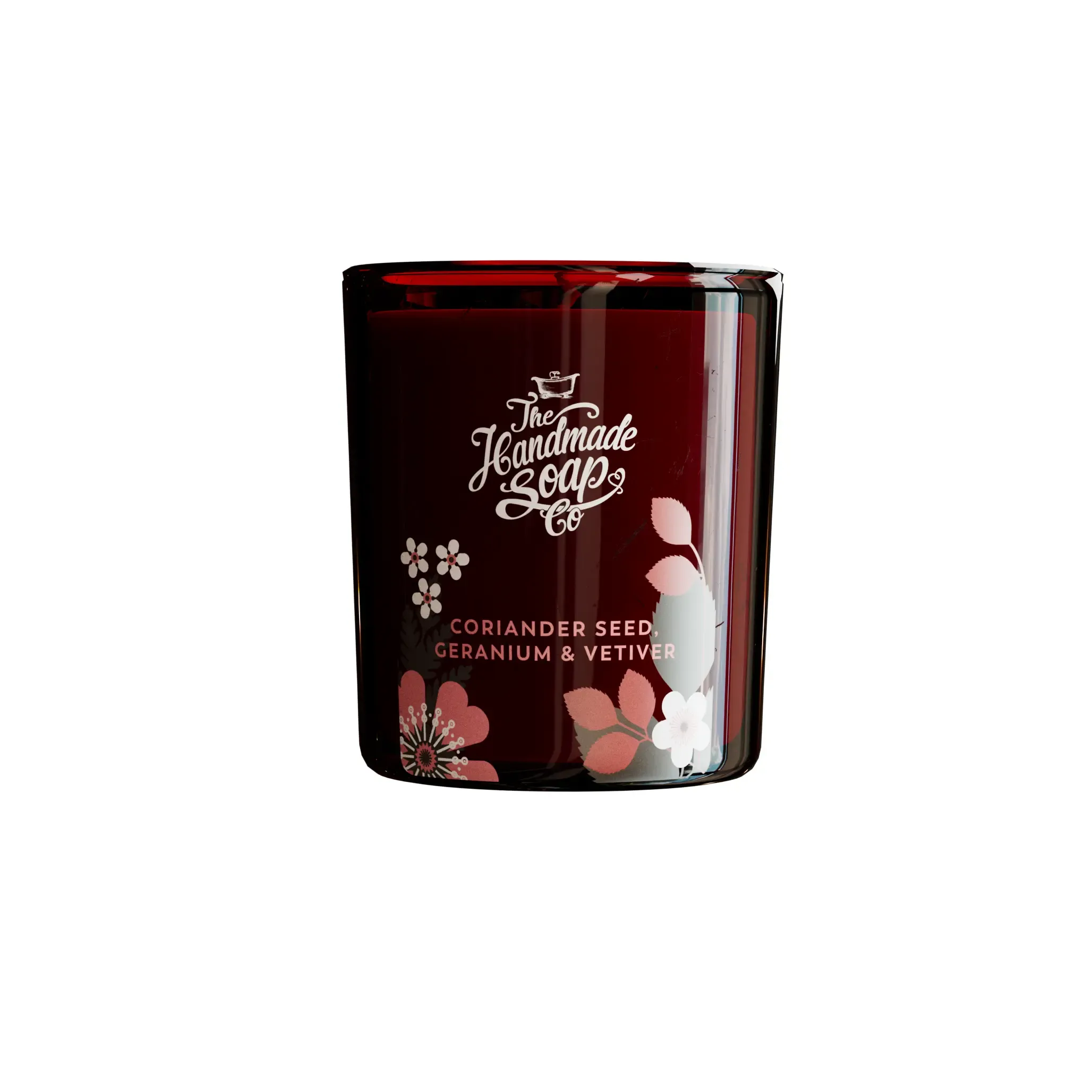 Scented Soy Candle - Coriander Seed, Geranium & Vetiver | 210g