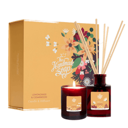 Candle + Diffuser Giftset - Lemongrass & Cedarwood