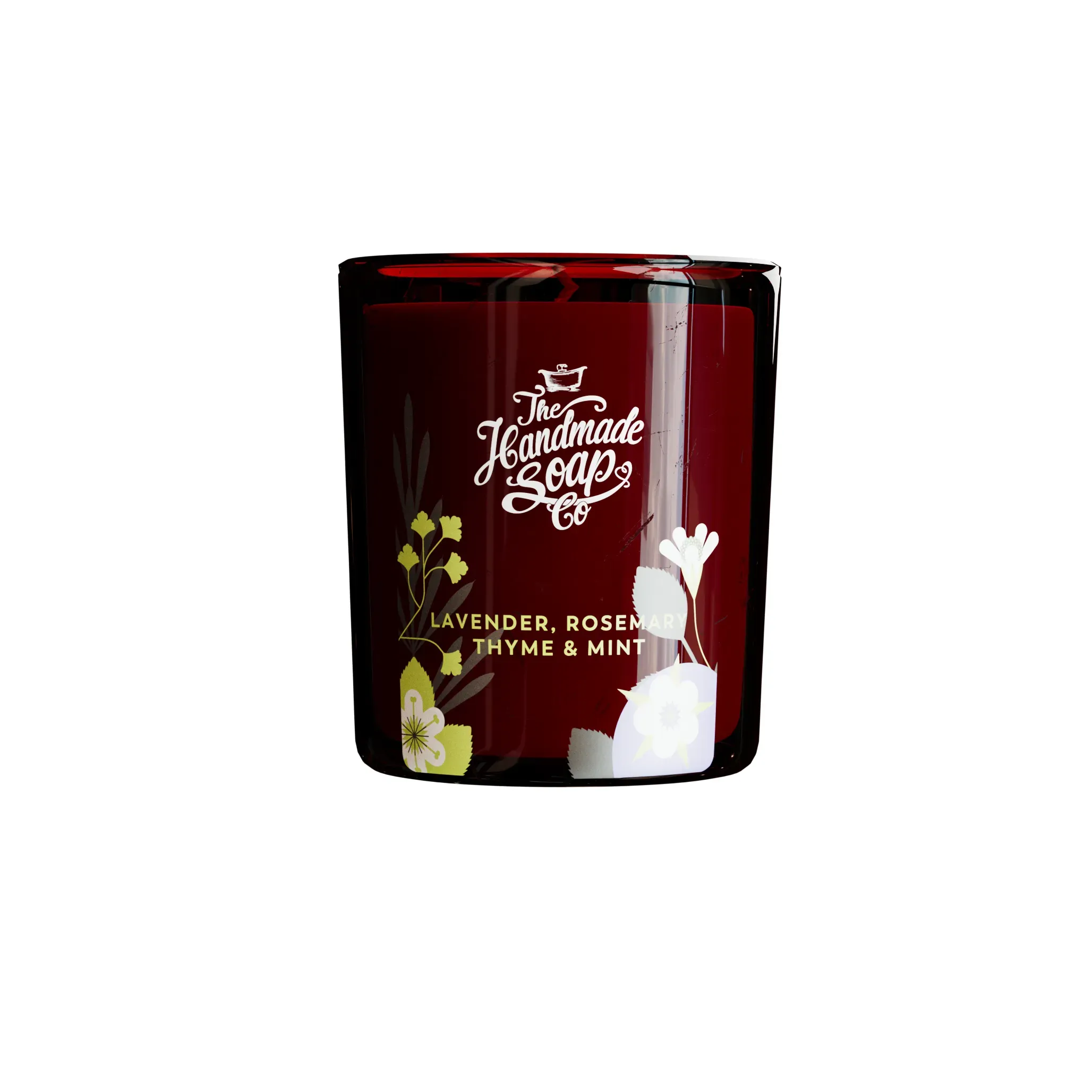 Scented Soy Candle - Lavender, Rosemary, Thyme & Mint | 210g