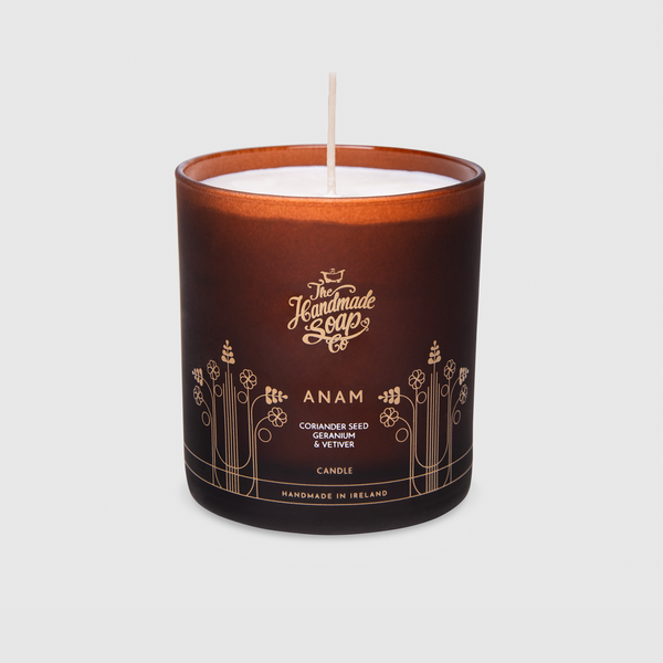 Natural Soy Candle - Coriander Seed, Geranium & Vetiver [ANAM]  | 300g